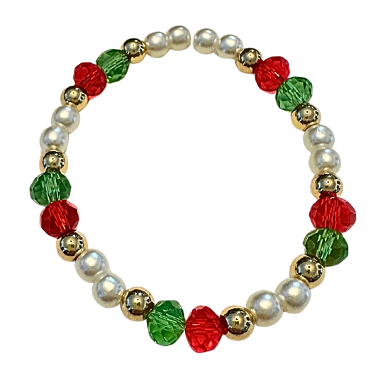 Holiday Pearlized Bracelet