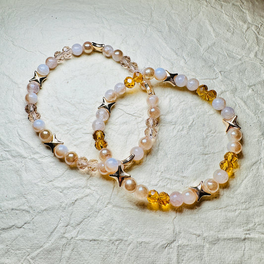 A Dash of Golden Sparkles Bracelet