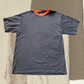 VTG 00’s Simply for Sports Gray and Orange Ringer Tee (S)