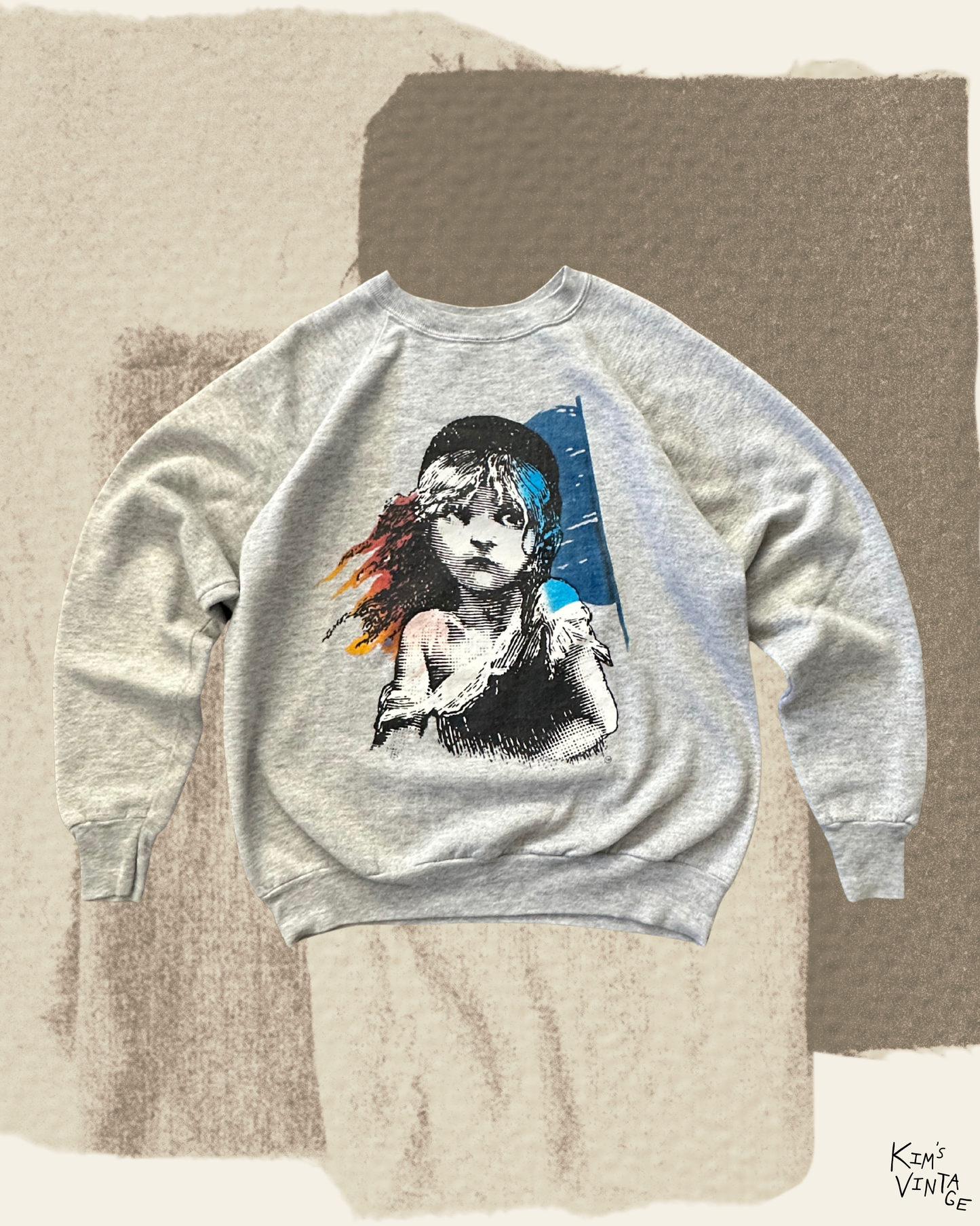 VTG 80’s Les Misérables Crewneck Sweatshirt (M)