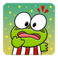 Scared Keroppi Sticker
