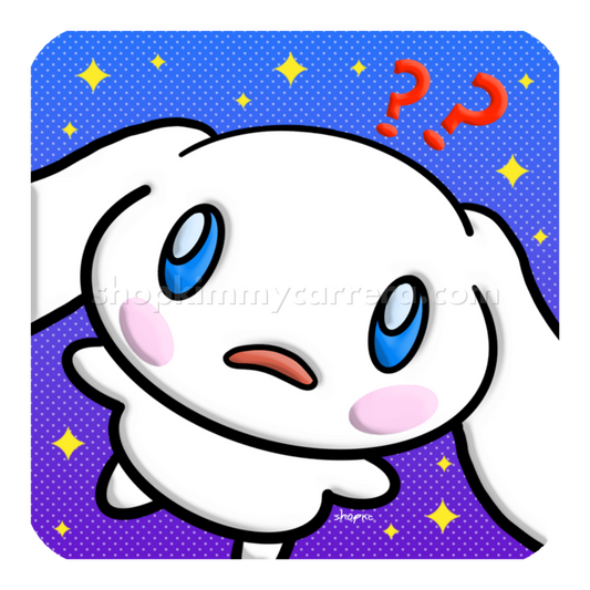 Confused Cinnamoroll Sticker