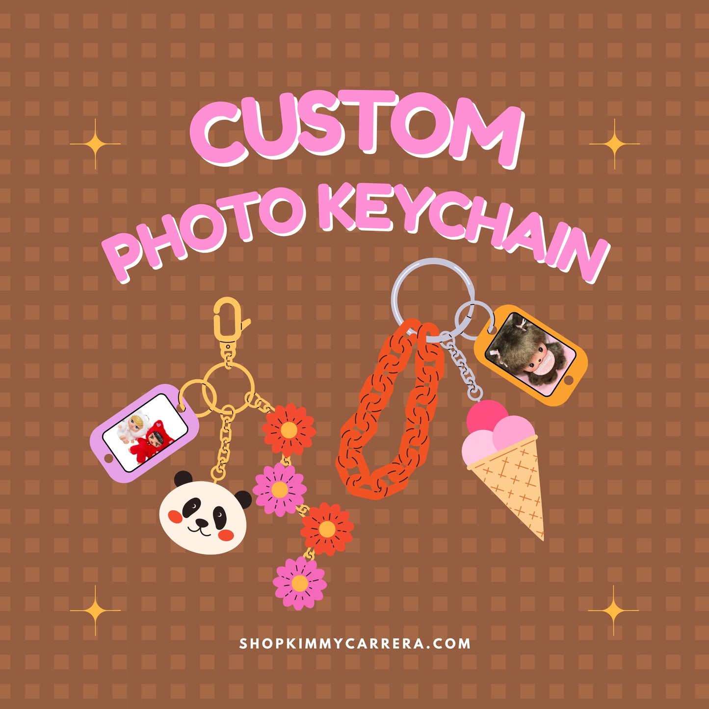 Custom Photo Keychain
