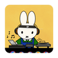 DJ Miffy Sticker