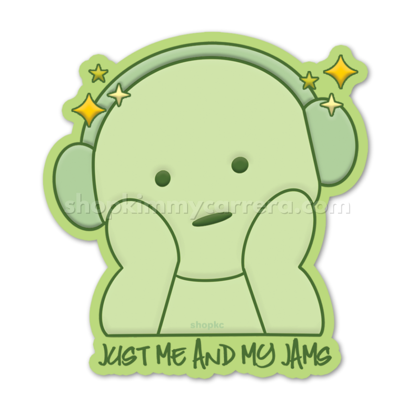 Me and My Jams Sticker