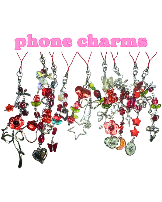 Red Phone Charms
