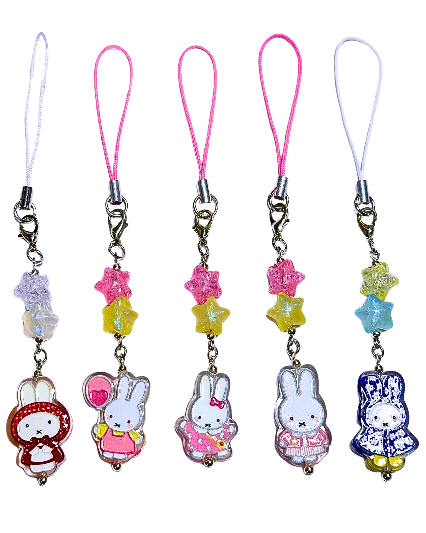 Mini Miffy Phone Charm