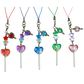 Heart Lollipop Phone Charms
