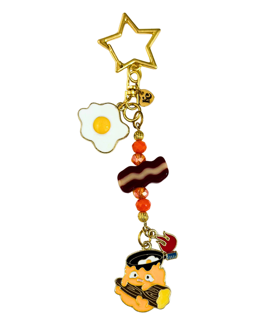 May Your Bacon Burn Keychain