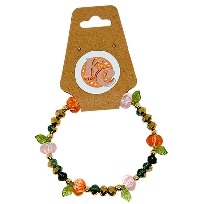 Fall Pumpkin Bracelet