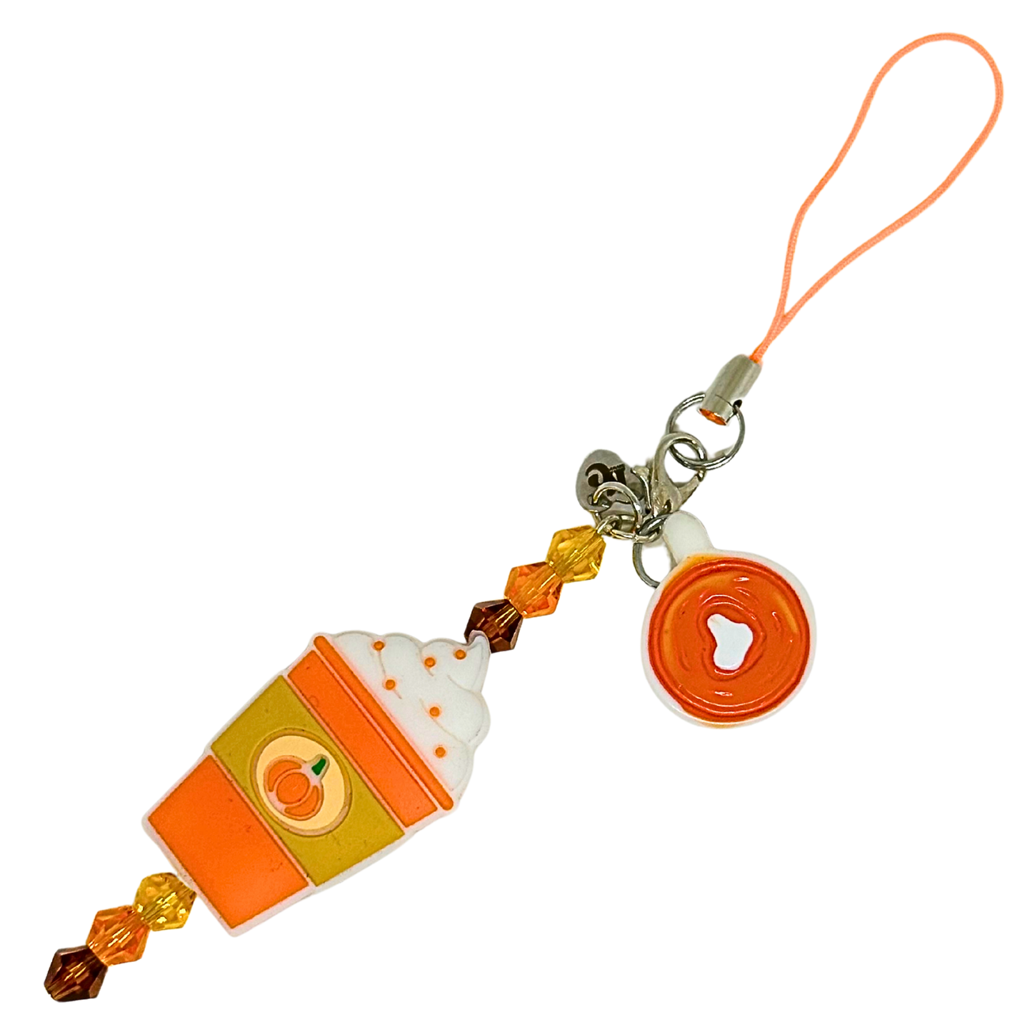 Pumpkin Spice Lattes Phone Charm