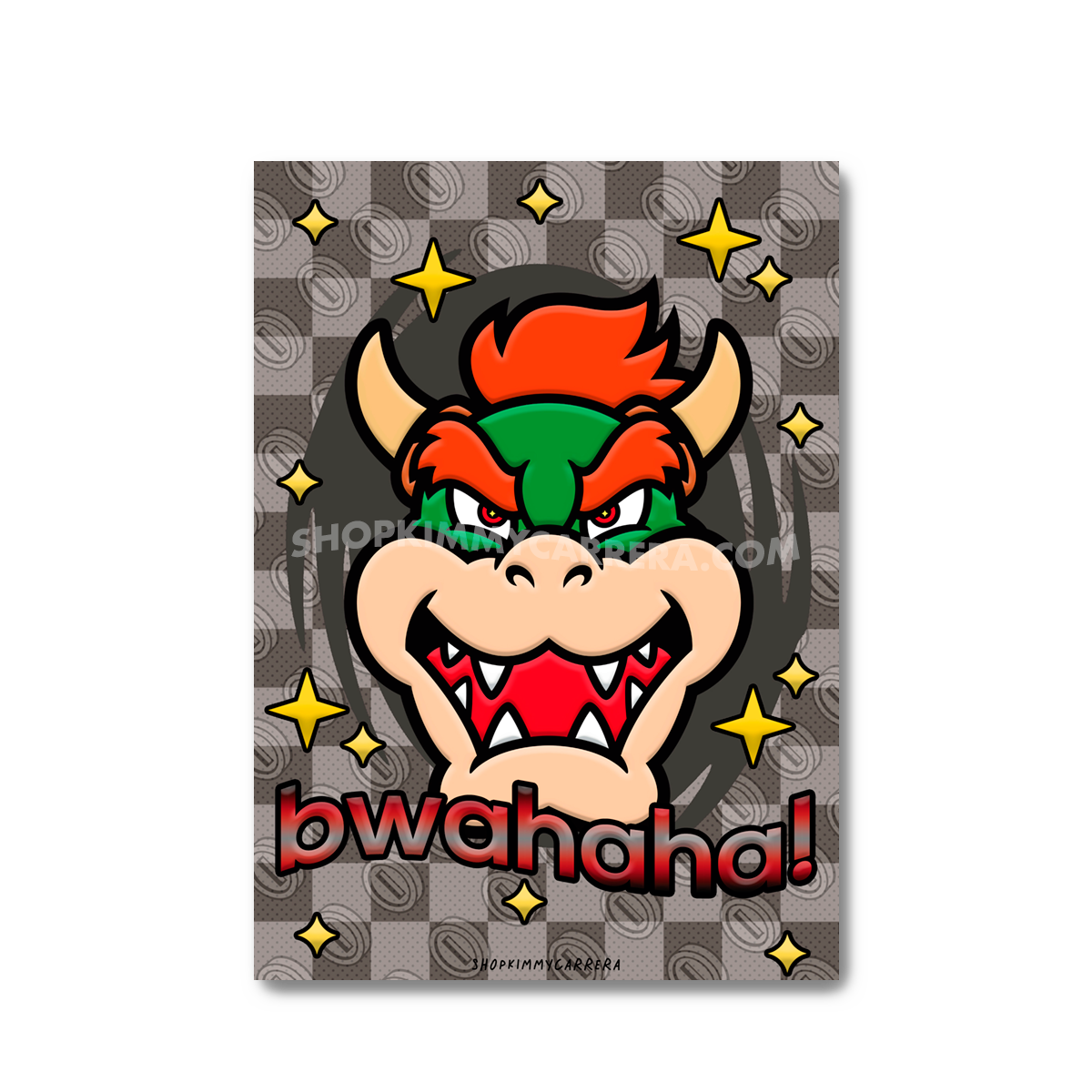 Bowser Art Print