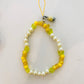 Boba Phone Charm Strap - Lemon