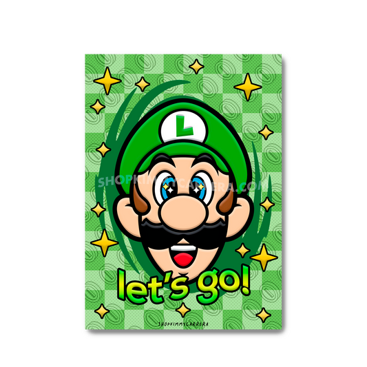 Luigi Art Print