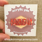 Kaibigan Acrylic Pin (Warm Tones)