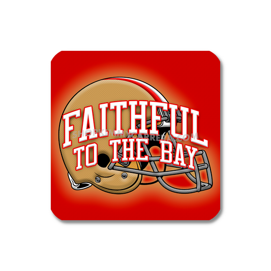 Faithful To The Bay Sticker