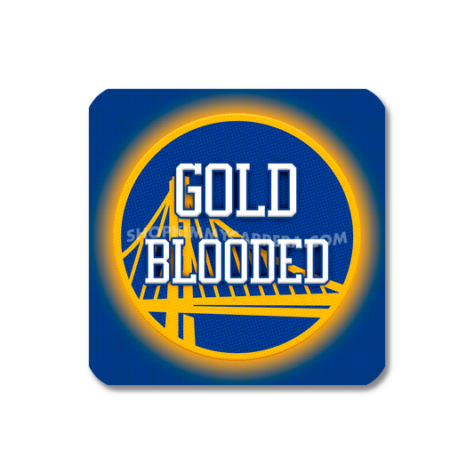 Gold Blooded Sticker