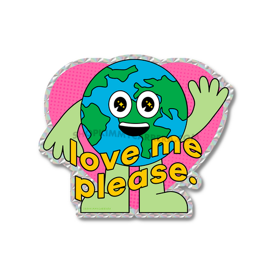 Love Me Earth Sticker