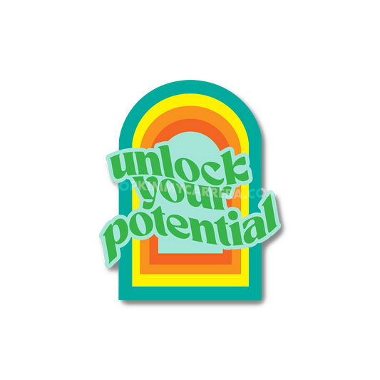 Unlock Your Potential Sticker