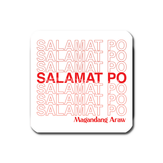 Salamat Po Sticker