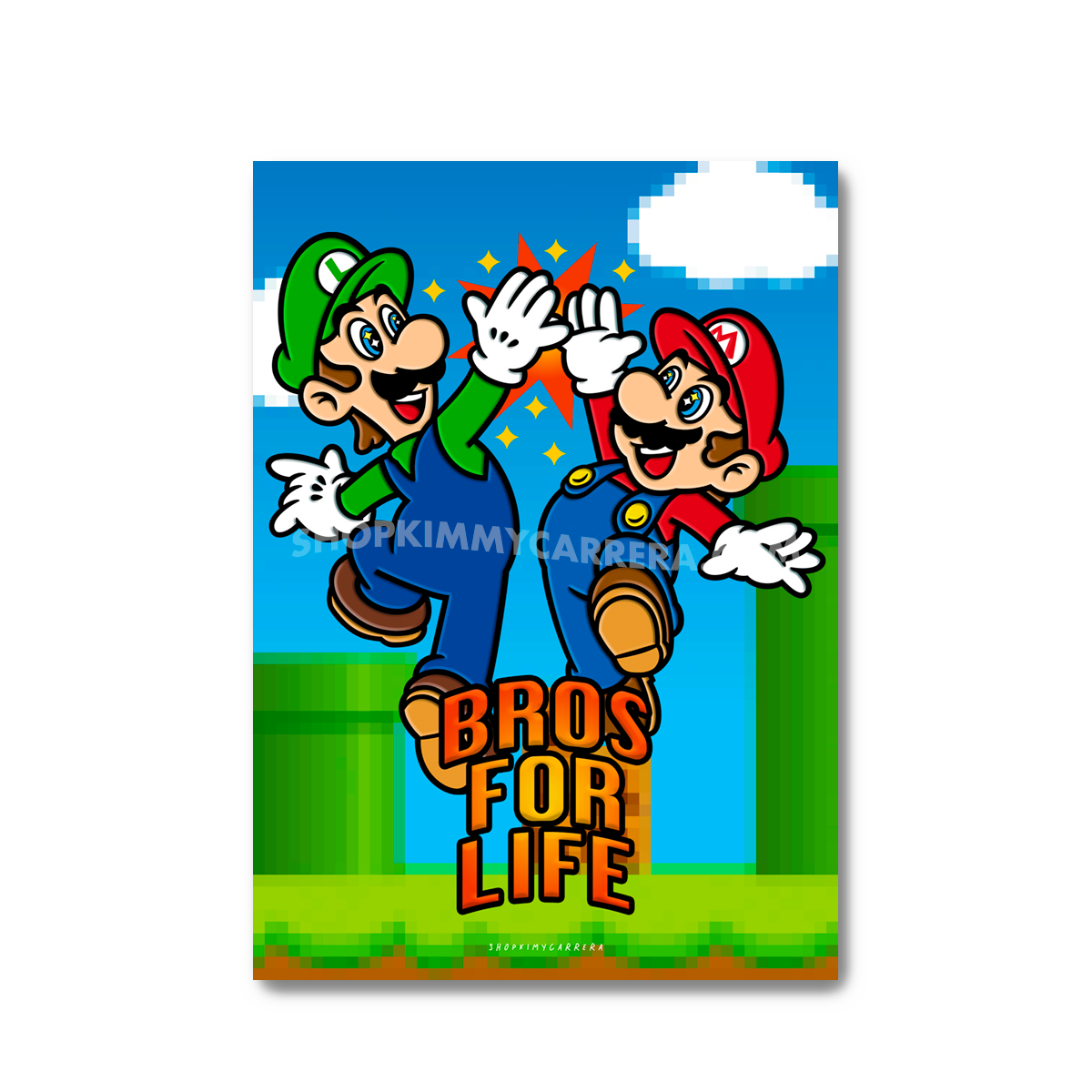 Bros For Life Art Print