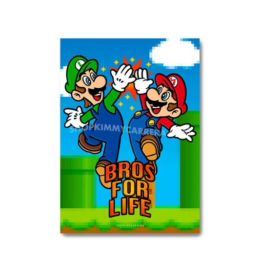 Bros For Life Art Print