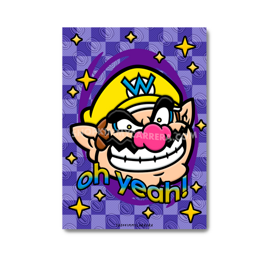 Wario Art Print